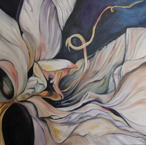Continuing to Unfold by Rebecca Birtel Madura | Oil on canvas Continuing to Unfold